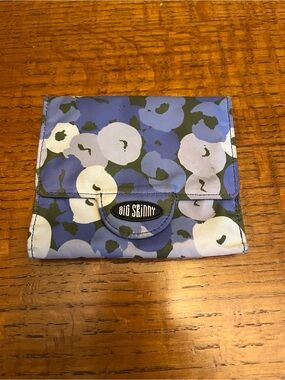 Women’s Wallet Purple Poppy “Big Skinny”